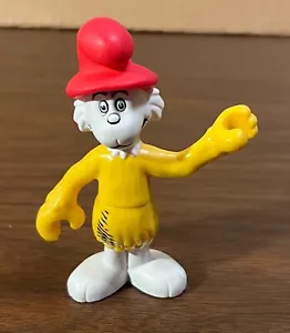 MEGA BLOKS auténtica pieza de repuesto/reposición de pastel/figura - Dr. Seuss amarillo - En buen estado - Imagen 1 de 3