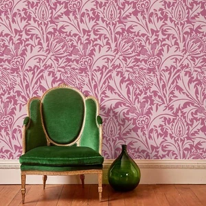 William Morris Floral Peel and Stick Wallpaper Removable Contact Paper - Picture 1 of 15