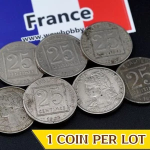 1903 French 25 Centimes Coin (km855) - Low Grade, Coin from France! ๐ซ๐ท - Picture 1 of 1