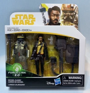 Figura de acción Hasbro Star Wars Force Link 2.0: Lando Calrissian & Kessel Guard - Imagen 1 de 2