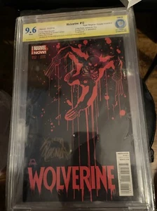 RARE Wolverine 12 10/2014 CBCS 9.6 Signed By Ryan Stegman LAST ISSUE - Picture 1 of 4