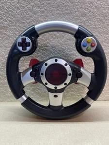 Radica Gamester Race Pac Steering Wheel ONLY for Xbox and Playstation 2 - Picture 1 of 9