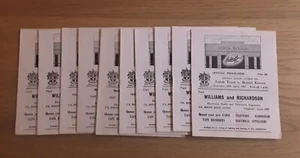 Luton Town 1961/62 Division 2 Selection of League Programmes from menu - Picture 1 of 11