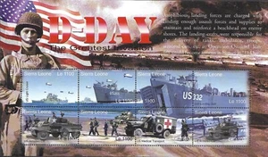 SIERRA LEONE - 2004 MNH "WWII D-DAY The Greatest Invasion" Souvenir Sheet (A) - Picture 1 of 1