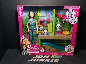 Barbie Careers Doll & Playset Baby Panda Care and Rescue, Panda + 20 Accessories - Picture 1 of 6
