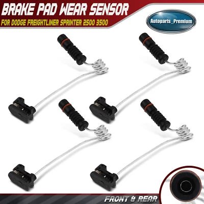 4x Front & Rear Brake Pad Wear Sensor for Dodge Freightliner Sprinter 2500 3500 - Image 1 of 4