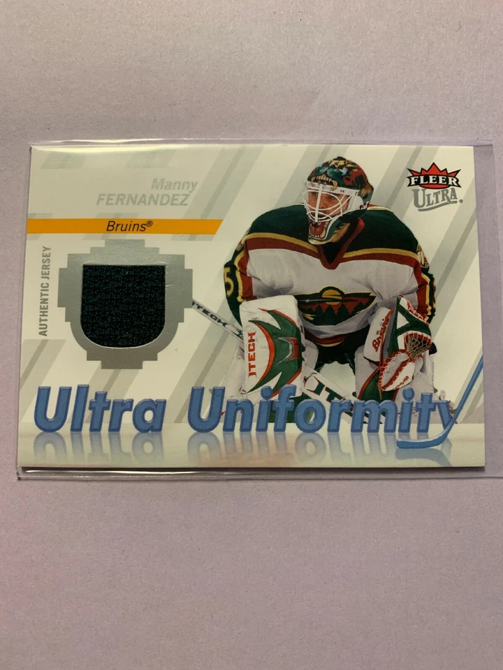 A5388 - 2007-08 Ultra Uniformity #UMF Manny Fernandez Jersey - Image 1 of 1