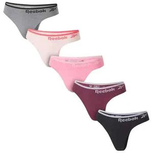 Reebok Women's 5-Pack Seamless Thong - Picture 1 of 14