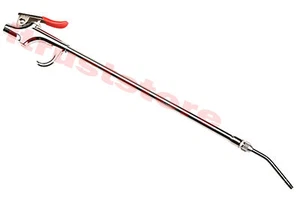 TELESCOPIC EXTRA LONG REACH WAND AIR BLOW GUN EXTENSION FOR COMPRESSOR BLOWER - Picture 1 of 3