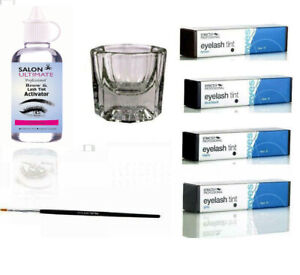 Strictly Professional Eyelash & Eyebrow Dye Tint or Lash Tinting Kit UK SELLER