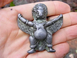 De colección KACHINA Hebilla de Cinturón 3D India DIOS Garuda Años 70 Hindú ARTE Tótem RARO EN MUY BUENA CONDICIÓN+ - Imagen 1 de 4