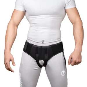N! Unisex Inguinal Hernia Belt Groin Support Brace Truss Adjustable Latest - Picture 1 of 9