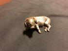 Pewter Peltro Pig Paperweight Figurine Made in Italy