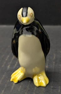 Vintage MCM Metlox California Pottery Miniature Penguin Figurine 3.25"H - Picture 1 of 7