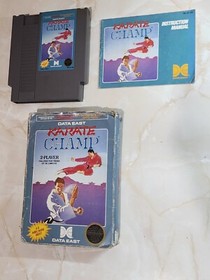 Karate Champ Nintendo NES Complete, With Box, Manual, Game