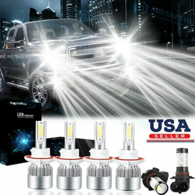 Combo Bombilla Faro LED + Luz Antiniebla para Ford F-250/350/450 Super Duty 2005-2020 Foto 1 de 4