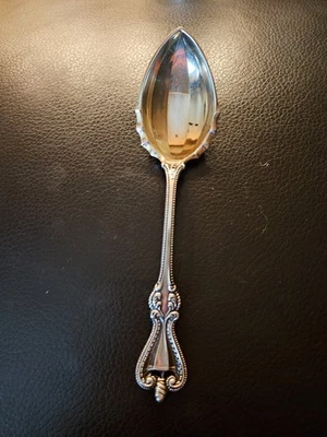 Cuchara de azúcar Towle antigua colonial de plata esterlina 5-7/8" GW Foto 1 de 3