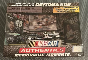 Daytona 500 NASCAR Authentics Memorable Moments Dale Earnhardt Jr Jimmie Johnson - Picture 1 of 6