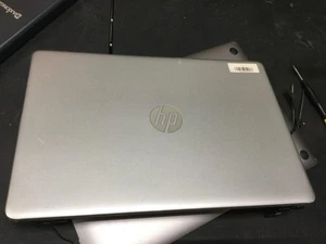 EA0P500201A Hp LCD Back Cover Natural Silver 15-DY0013DX + HINGES +CAMERA+CABLE - Picture 1 of 2