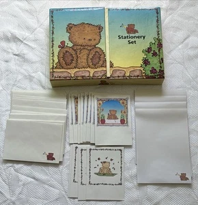 VTG Stationary Set “Bears' Illustrated Marie Garlington 2000 Robert Frederick UK - Picture 1 of 20