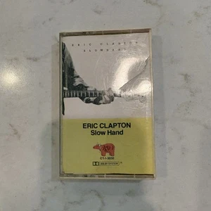 Vintage Eric Clapton Cassette Tape Slowhand 1977 Album RSO Rock Music Tested USA - Picture 1 of 9