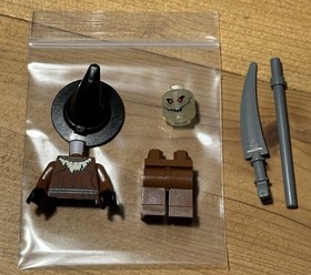 New LEGO Batman Scarecrow Minifigure bat016 From 7786 7785 w/ Accessories