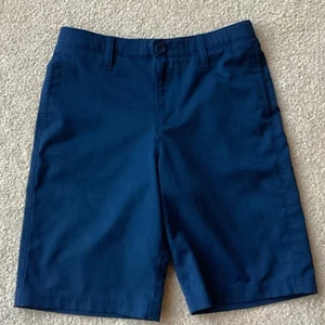 UNDER ARMOUR KIDS 12 GOLF SHORTS, NAVY BLUE, HEAT GEAR, LOOSE FIT,,3 POCKET - Picture 1 of 4