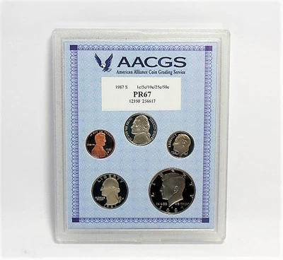 American Coin Treasures USA 1987S High Grade - Image 1 of 2