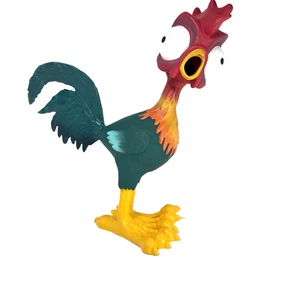 "Figura de juguete Disney Moana Hei Hei 13"" Squeeze Scream Talking Chicken probada funciona" - Imagen 1 de 7