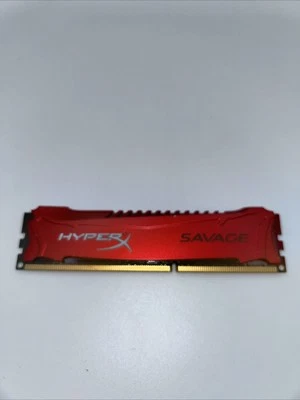 HyperX Savage Memory 4GB Kit OF 2 1.6V (1x4GB) DDR3 DIMM | HX321C11SRK2/8 - Image 1 of 3
