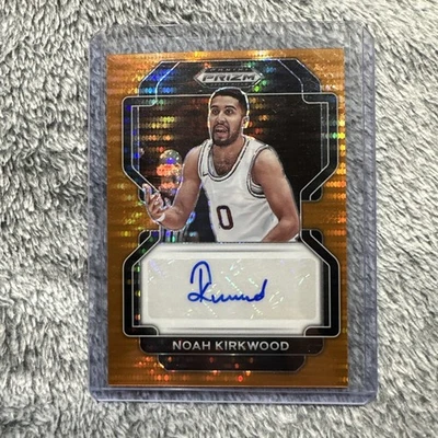 2022Panini Prizm Draft Picks - Draft Picks Autographs Noah Kirkwood #DP-NKI /49  - Image 1 of 2