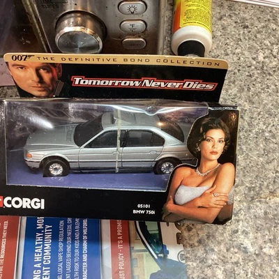 Corgi 1/36 BMW 750i E38 James Bond 007 Tomorrow Never Dies Diecast Model Car B11 - Image 1 of 4