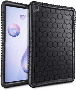 Silicone Case Honey Comb Kids Friendly Shock Proof Covers for Samsung Tab A /S8 - Picture 1 of 17