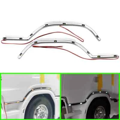 CGRC 1 Paar LED Seitenlampe Für 1/14 Tamiya RC Truck Scania 770S 56368