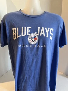 Toronto Blue Jays -Budweiser Blue Logo T-Shirt MLB Genuine Merch Size Small - Picture 1 of 14