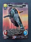 Star Wars Unlimited Jump To Lightspeed Prestige Foil Fett's Firespray #1082