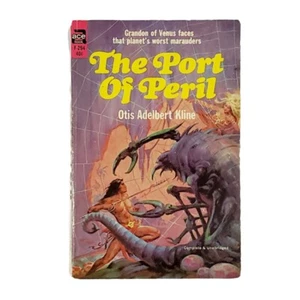The Port Of Peril, Otis Adelbert Kline, 1949 Ace Books F-294 Sci-Fi Good - Bild 1 von 9