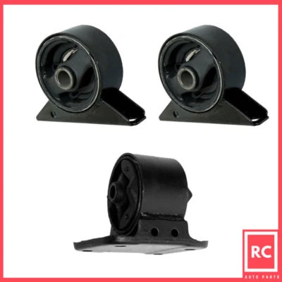 Motor & Trans Mount Set 3PCS for 1995-1996 Mitsubishi Mirage 1.8L for Auto Trans - Image 1 of 3