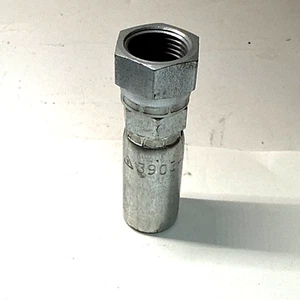 3903-06548 HOSE COUPLER FITTING 37 DEGREE 3/8" Hose 1/2" JIC - Picture 1 of 4