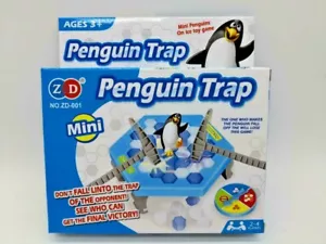 Mini Puzzle Giochi da Tavolo Bilanciamento Cubi di Ghiaccio Salva Pinguino Gruppo Rompighiaccio Festa USA - Foto 1 di 2