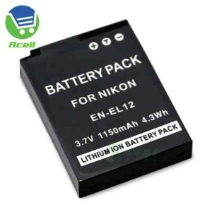 EN-EL12 Replace 1150mAh Battery for Nikon KeyMission 170 360 4K Action Camera - Picture 1 of 8