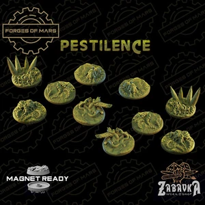 Bases - Pestilence - Round 25mm (x10) - Imagen 1 de 1