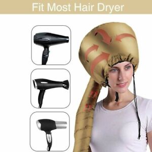 Hooded Hair Dryer Attachment Larger Adjustable Deep Conditioning Cap