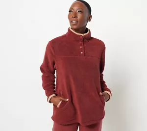 Koolaburra de UGG Sherpa con suéter de microgamuza - Cabernet (L) A459080 - Imagen 1 de 5