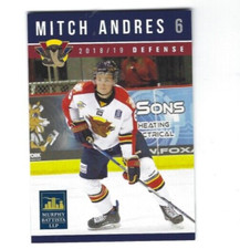 2018-19 Vernon Vipers (BCHL) Mitch Andres