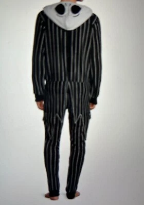 jack skellington union suit. Size XL NEW NIGHTMARE BEFORE CHRISTMAS COSTUME - Image 1 of 2
