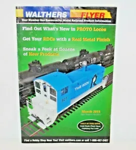 Catálogo de la revista Walthers Flyer marzo 2011 modelo ferrocarril - Imagen 1 de 7