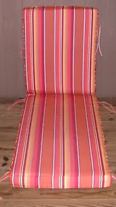 Sunbrella® Outdoor Patio Chaise Cushion ~ Dolce Mango ~ 23 x 76 x 4 NEW - Picture 1 of 3