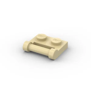 Lego 10x Platte mit Griff 1x2 plate handle 48336 beige tan - Picture 1 of 1