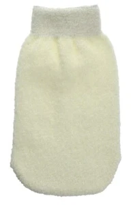 SPA Ivory Coconut Infused Exfoliating Bath Mitt Shower Bathing Personal Care - Picture 1 of 3